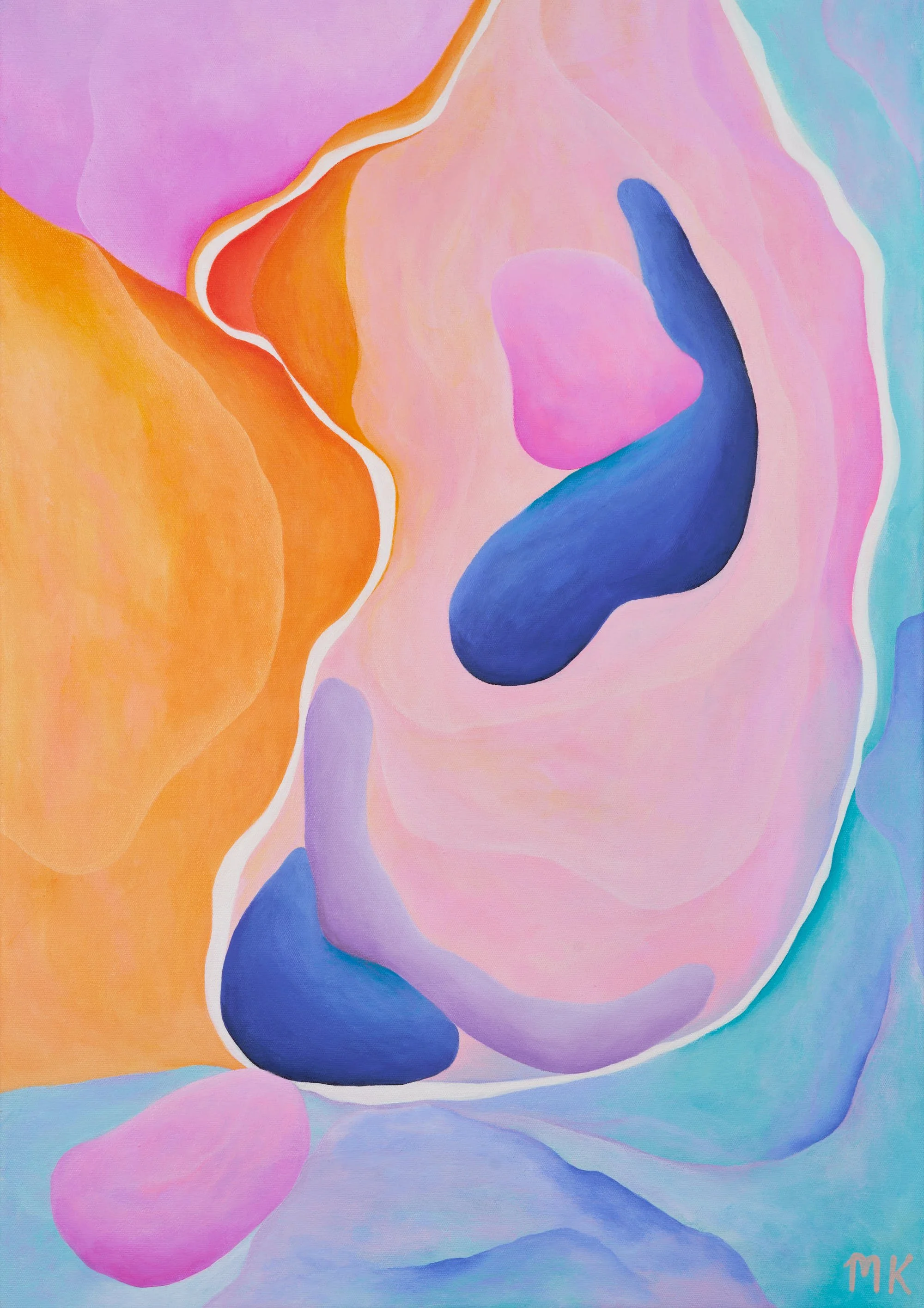 Cosmic Waves - Fine Art Print by Melinda King